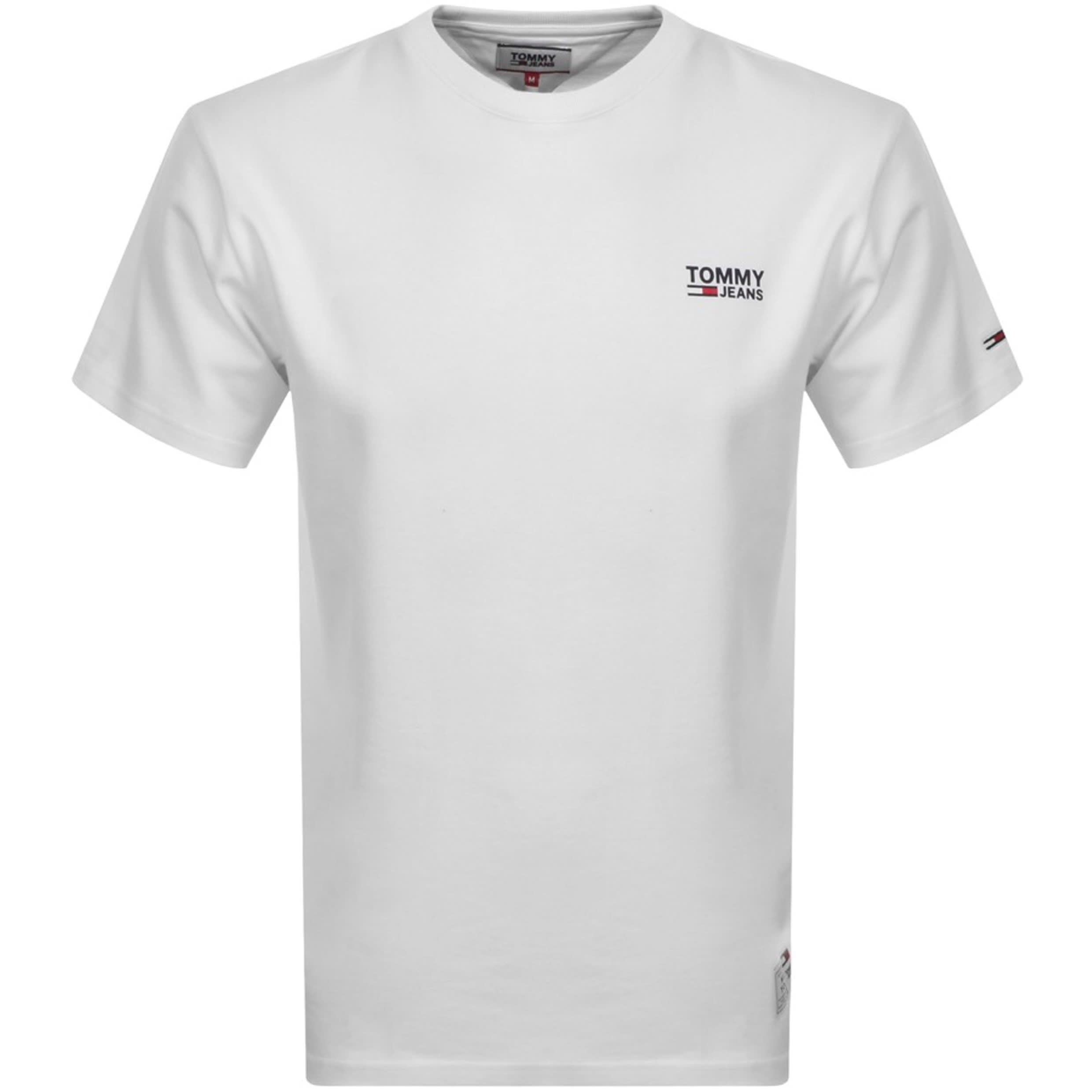 Alternative Image for ProductTommy Jeans Logo T Shirt White1